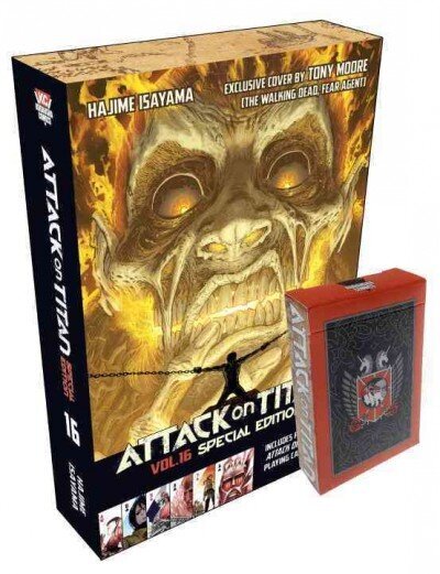 Attack on Titan 16 Manga Special Edition with Playing Cards Special ed. cena un informācija | Fantāzija, fantastikas grāmatas | 220.lv