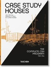 Case Study Houses. The Complete CSH Program 1945-1966. 40th Ed. Multilingual edition цена и информация | Книги по архитектуре | 220.lv