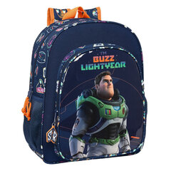 Skolas mugursoma Buzz Lightyear, tumši zila (32 x 38 x 12 cm) цена и информация | Школьные рюкзаки, спортивные сумки | 220.lv