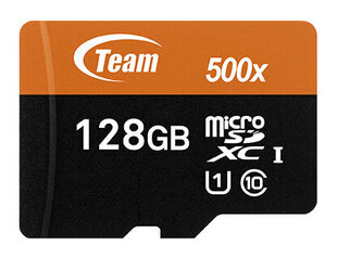 Team Group TUSDX128GUHS03 memory card 128 GB MicroSDXC UHS-I Class 10 цена и информация | Карты памяти для мобильных телефонов | 220.lv