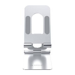 Phone stand Orico LST-S1-SV-BP, metal (silver) цена и информация | Держатели для телефонов | 220.lv