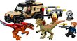 LEGO 76951 Jurassic World Pyroraptor & Dilophosaurus Transport цена и информация | Konstruktori | 220.lv