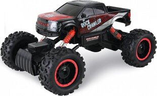 Внедорожник с дистанционным управлением Rock Crawler 4WD 1:14, черный, красный цена и информация | Игрушки для мальчиков | 220.lv