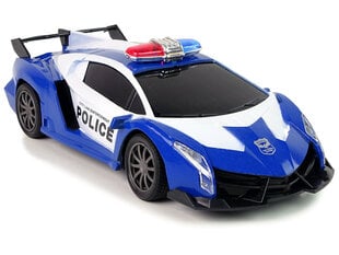 Lean toys R/C полицейская машина с дистанционным управлением цена и информация | Игрушки для мальчиков | 220.lv