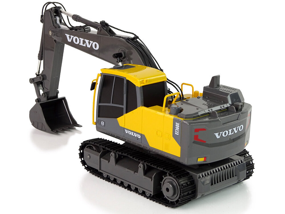 Volvo liels ekskavators R/C, kāpurķēžu 1:20 2.4G цена и информация | Rotaļlietas zēniem | 220.lv