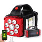 Lukturis Lamp XL Saules Prožektors LED COB 2 Gaismas veidi 38W цена и информация | Lukturi un prožektori | 220.lv