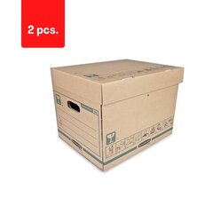 Arhivēšanas kaste EXTRA STRONG 35 kg, 325 x 300 x 390 mm iepakojums 2 gab. cena un informācija | Kancelejas preces | 220.lv