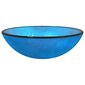 Izlietne, zila, 42x14cm, rūdīts stikls цена и информация | Izlietnes | 220.lv
