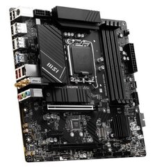 MSI PRO B760M-A WIFI DDR4, Micro ATX, LGA1700 cena un informācija | Mātesplates | 220.lv