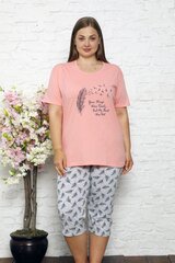 Sieviešu pidžama ar pusgarajām biksēm, CHR-Y2285 цена и информация | Женские пижамы, ночнушки | 220.lv