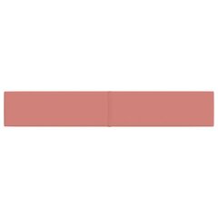Sienas plāksnes, 12 gab., rozā, 90x15cm, samts, 1.62m² цена и информация | Элементы декора для стен, потолка | 220.lv