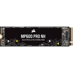 Corsair MP600 Pro NH, 4TB cena un informācija | Iekšējie cietie diski (HDD, SSD, Hybrid) | 220.lv