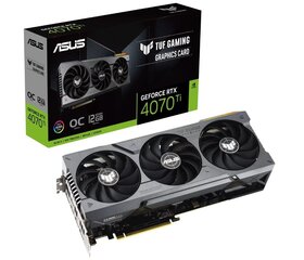 Asus TUF Gaming GeForce RTX 4070 Ti 12GB GDDR6X OC Edition цена и информация | Видеокарты (GPU) | 220.lv