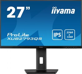 Iiyama ProLite XUB2793QS-B1 cena un informācija | Iiyama Datortehnika | 220.lv