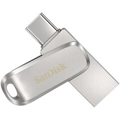 SanDisk Ultra Dual Drive Luxe, 32GB, USB Type-C cena un informācija | USB Atmiņas kartes | 220.lv