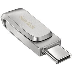 SanDisk Ultra Dual Drive Luxe, 32ГБ, USB Type-C цена и информация | USB накопители | 220.lv