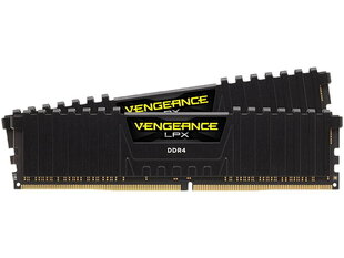 Corsair Vengeance LPX, 32ГБ (2x16ГБ), DDR4, 2400МГц цена и информация | Оперативная память (RAM) | 220.lv