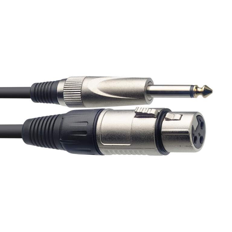 Stagg SMC1XP, XLR/Aux 6.3 mm, 1 m цена и информация | Kabeļi un vadi | 220.lv