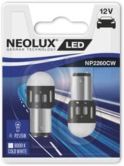 LED лампочка NEOLUX P21W 4052899477476 цена и информация | Автомобильные лампочки | 220.lv