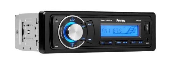 Peiying PY3258 Automagnetola / Bluetooth / USB / AUX / RADIO / Melna цена и информация | Auto magnetolas, multimedija | 220.lv