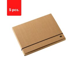 Korpuss - kaste MULTO KRAFT, A4, 20 mm, kartona iepakojums 5 gab. cena un informācija | Kancelejas preces | 220.lv