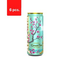 Напиток чайно-зеленый с медом ARIZONA, 0.33 л D x 6 шт.  цена и информация | Прохладительные напитки | 220.lv