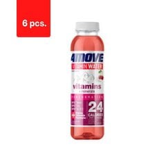 Витаминная вода 4MOVE VITAMIN WATER VITAMINS & MINERALS, 0.556 л ПЭТ x 6 шт.  цена и информация | Вода | 220.lv