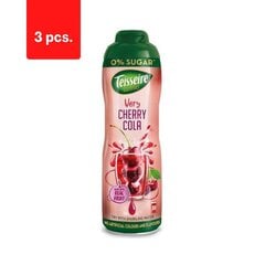 Sīrups TEISSEIRE, Cherry Cola, bez cukura, 0,6l x 3 gab. cena un informācija | Mērces | 220.lv