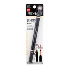 Uzacu zīmulis Revlon Professional Colorstay Brow Shape and Glow Fix 260 Dark Brown, 0,83 g cena un informācija | Acu ēnas, skropstu tušas, zīmuļi, serumi | 220.lv