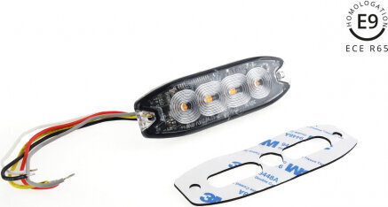 LED silšanas lampa Amio 4x3W LED R65 R10 12/24V IP67 цена и информация | Lukturi un prožektori | 220.lv
