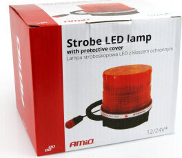 Stroboskopiskā lampa Amio LED 24V cena un informācija | Lukturi un prožektori | 220.lv