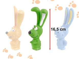 Zabawka dla psa gryzak gumowy królik 16,5cm цена и информация | Игрушки для собак | 220.lv