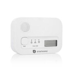 Smartwares FGA-13041 Автономный датчик тонкой очистки (CO) с ЖК-дисплеем цена и информация | Детекторы дыма, газа | 220.lv