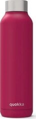 Термос Quokka Solid Rosewood, 630 мл, красный цвет цена и информация | Бутылки для воды | 220.lv