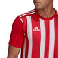 Futbola krekls Adidas Striped 21 Jersey M GN7624, sarkans цена и информация | Futbola formas un citas preces | 220.lv