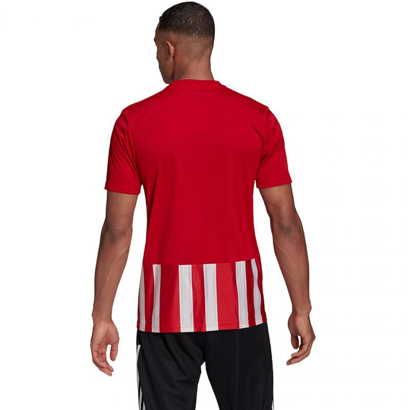 Futbola krekls Adidas Striped 21 Jersey M GN7624, sarkans цена и информация | Futbola formas un citas preces | 220.lv