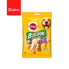 Дополнительный корм для собак PEDIGREE Multi Biscrok, 200 г x 11 шт. цена и информация | Лакомства для собак | 220.lv