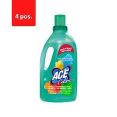 Пятновыводитель ACE Colors, для цветных тканей, 2 л x 4 шт. цена и информация | Чистящие средства | 220.lv