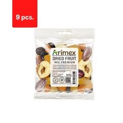 Žāvētu augļu maisījums ARIMEX Premium, 300 g x 9 gab. cena un informācija | Rieksti, sēklas, žāvēti augļi | 220.lv