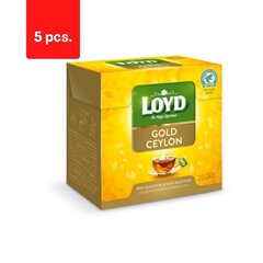 Чай черный LOYD Gold Ceylon, 20 х 1,5 г х 5 пачек цена и информация | Чай | 220.lv