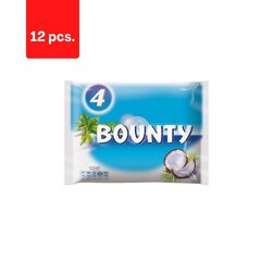 Набор шоколадных батончиков BOUNTY Bonus Pack, 4 x 57 г x 12 упаковок цена и информация | Сладости | 220.lv