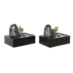 Источник DKD Home Decor Будда Смола Восточный 29 x 21 x 23 cm (2 штук) цена и информация | Декоры для сада | 220.lv