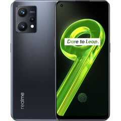 Realme 9, 128 GB, Dual SIM, Meteor Black цена и информация | Мобильные телефоны | 220.lv