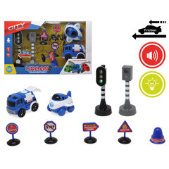 Transportlīdzekļu rotaļu komplekts City Series Police cena un informācija | Rotaļlietas zēniem | 220.lv