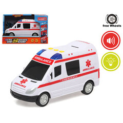 Kravas automašīna City Rescue Ambulance, ar skaņas un gaismas funkciju cena un informācija | Rotaļlietas zēniem | 220.lv