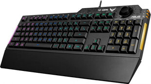 Игровая клавиатура Gaming Asus TUF Gaming K1 Испанская Qwerty цена и информация | Клавиатуры | 220.lv