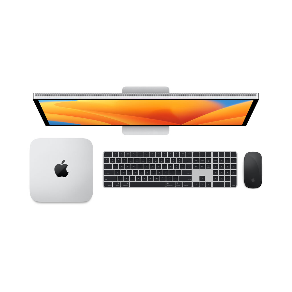 Mac mini: Apple M2 chip with 8‑core CPU and 10‑core GPU, 256GB SSD MMFJ3KS/A цена и информация | Stacionārie datori | 220.lv