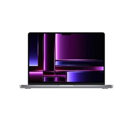 14-inch MacBook Pro: Apple M2 Pro chip with 10‑core CPU and 16‑core GPU, 512GB SSD - Space Grey MPHE3ZE/A cena un informācija | Portatīvie datori | 220.lv