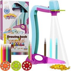 Проектор для рисования с принадлежностями для детей цена и информация | Игрушки для девочек | 220.lv