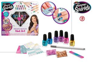 Nagu dizaina komplekts meitenēm Cra-Z-Art Nail Art, 8+ cena un informācija | Rotaļlietas meitenēm | 220.lv